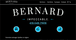 Desktop Screenshot of entretienbernard.com